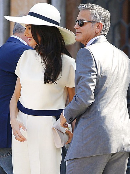 George Clooney and Amal Alamuddin Wedding Pictures